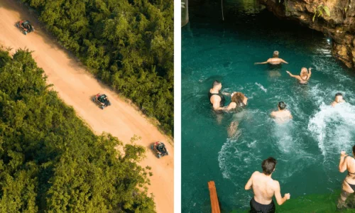 Off-Road Dune Buggies & Cenote Cave