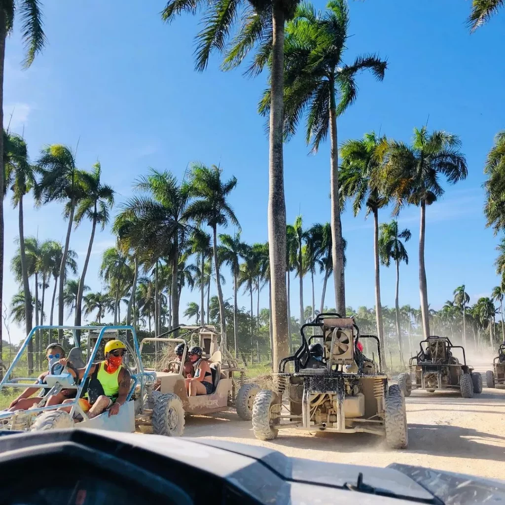 Punta Cana Buggies Crowd