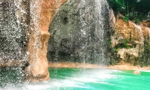 Waterfall At Punta Cana