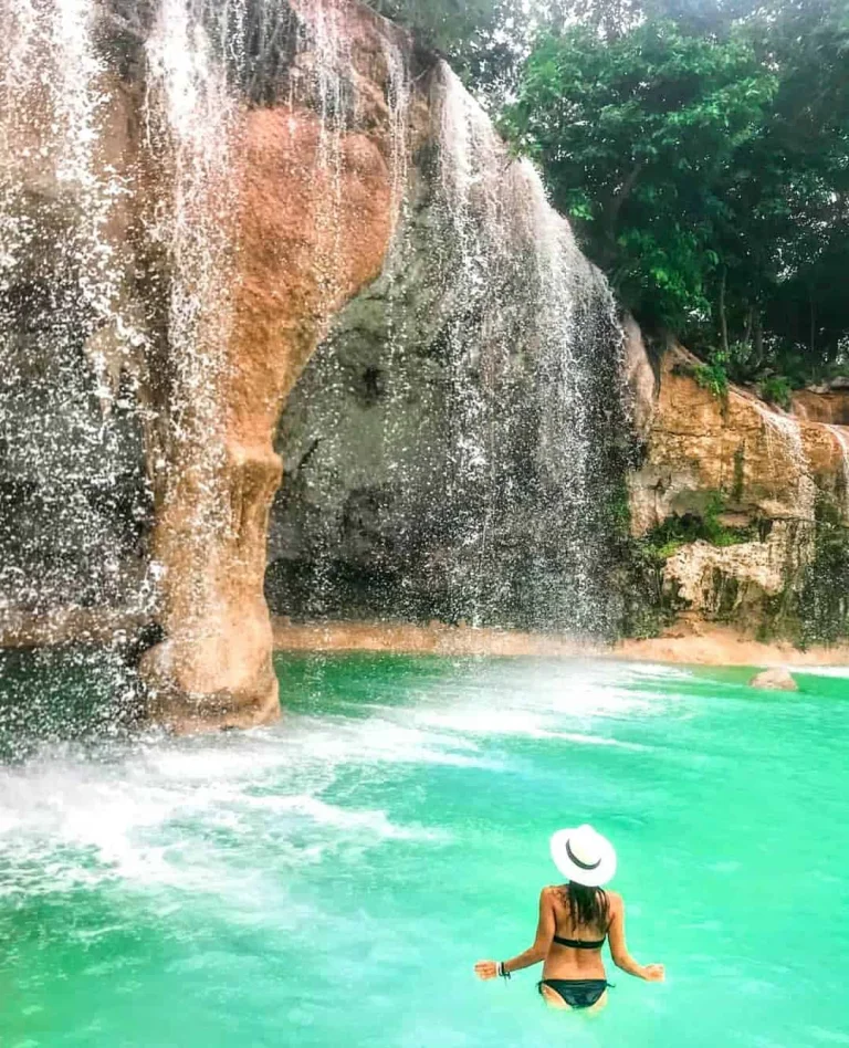 Waterfall At Punta Cana