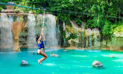 Zip Line Eco Splash