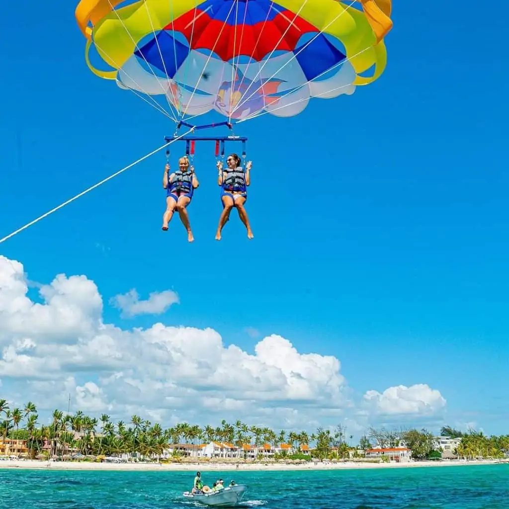 Parasailing in Punta Cana in Punta Cana