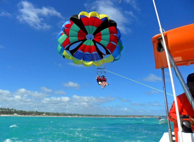 Excursión en paracaídas en Punta Cana