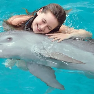 Dolphin Hug In Punta Cana