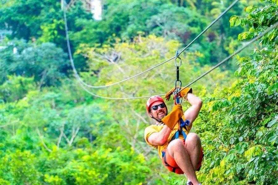 Punta Cana Zip Line Adventure: 12 Lines, 18 Platforms, Rivers & Mountains in Punta Cana, Dominican Republic