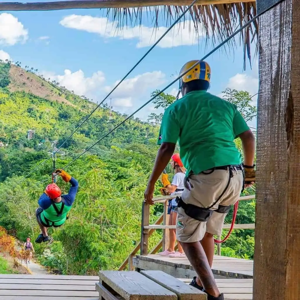 Punta Cana Zip Line Adventure: 12 Lines, 18 Platforms, Rivers & Mountains