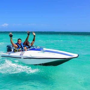 Speedboat in Punta Cana