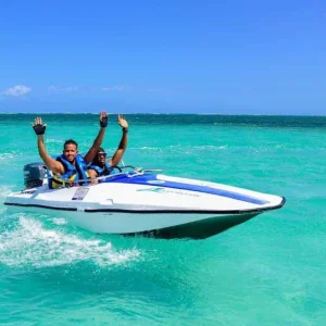 Speedboat in Punta Cana