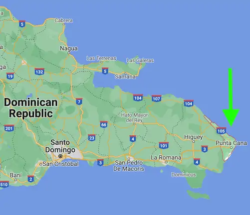 Où se trouve Punta Cana ?