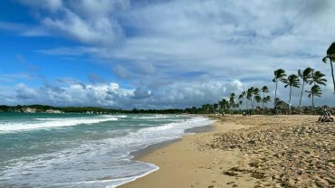 Peaceful sandy beach