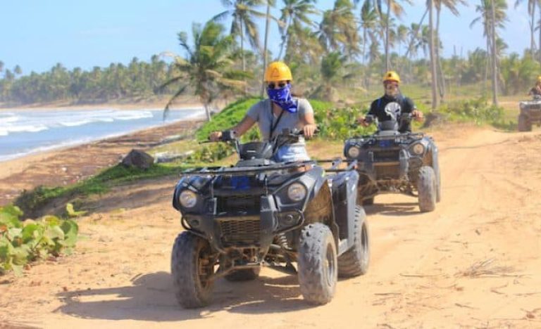 ATV Triple Adventure & Ride Through the Beach, River & Mountains
