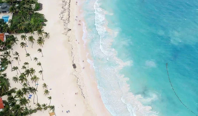 Bavaro Beach - Aerial View