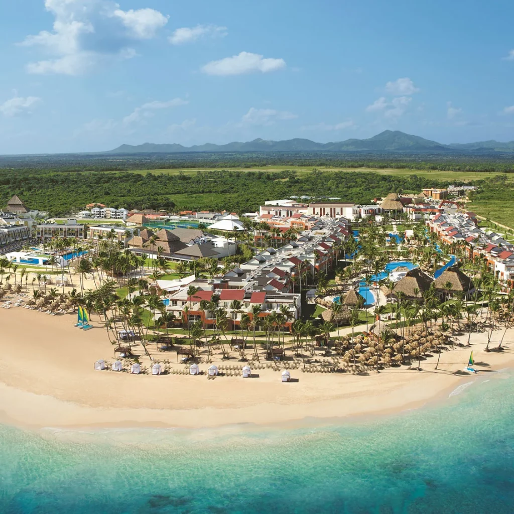 Breathless Punta Cana Aerial View