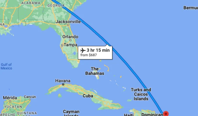 Flight from Atlanta to Punta Cana