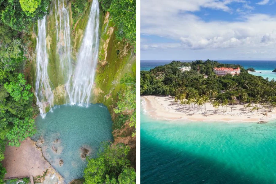 Salto el Limón Waterfalls & Cayo Levantado Tour in Punta Cana, Dominican Republic