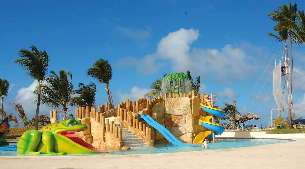 Water park in Occidental Punta Cana Resort