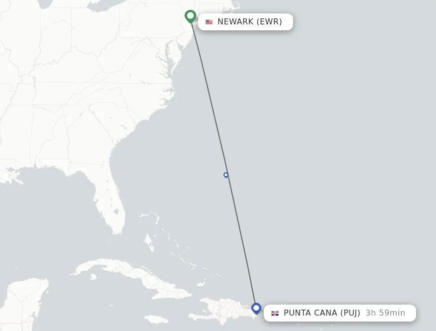ewr to punta cana