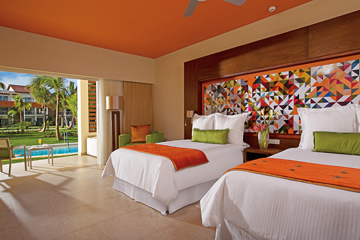 Zimmer zum Schwimmen im Breathless Punta Cana Resort &amp; Spa