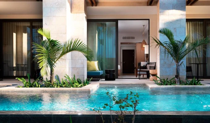 swim up rooms punta cana