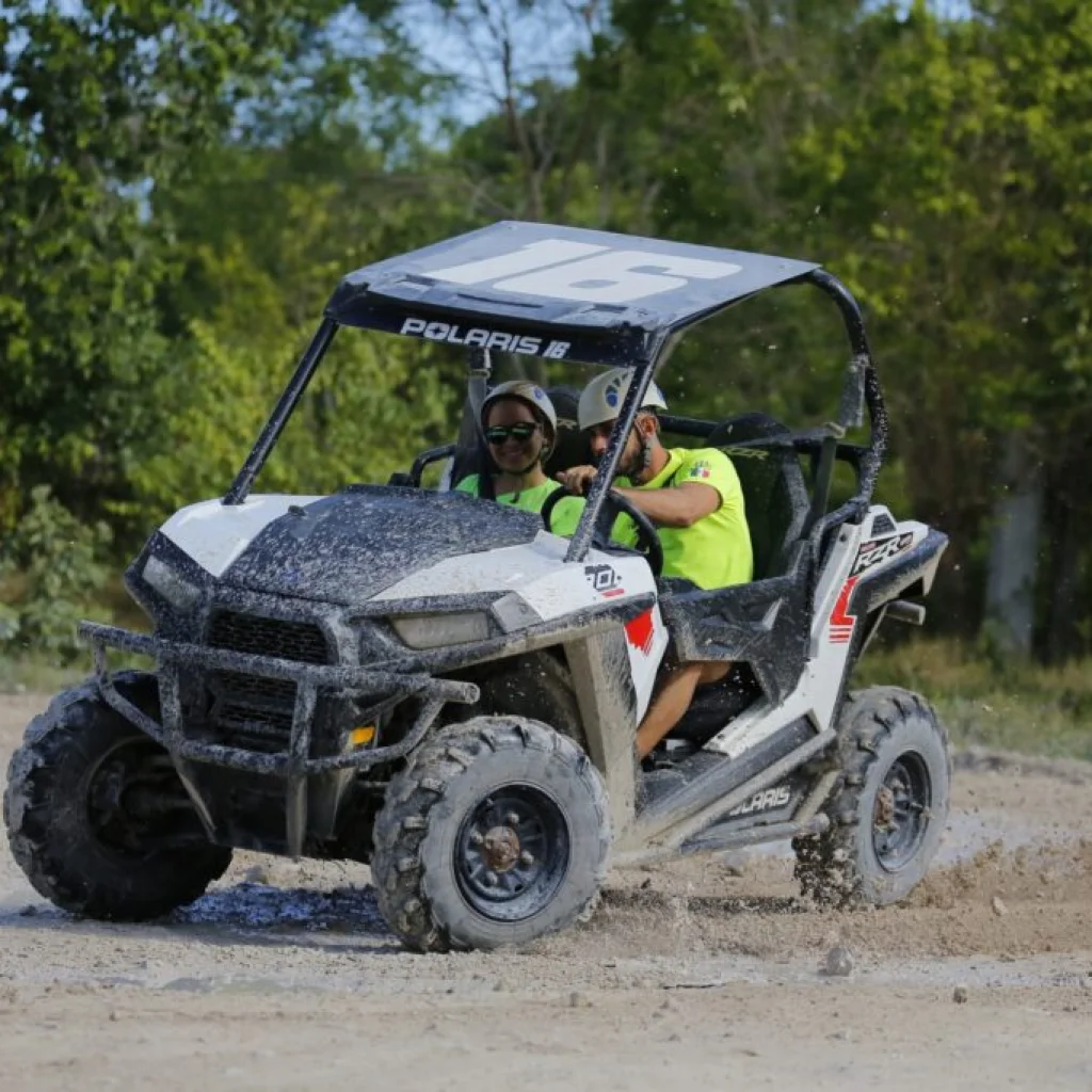 Zipline Splash, 4×4 Polaris Off-road & Horseback Riding Combo