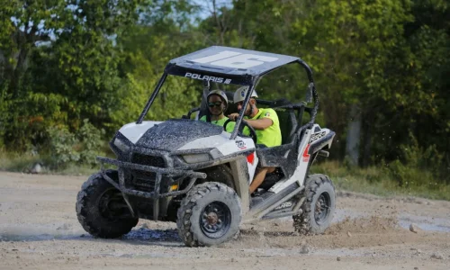 Zipline Splash, 4×4 Polaris Off-road & Horseback Riding Combo