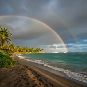 Punta Cana beach in June