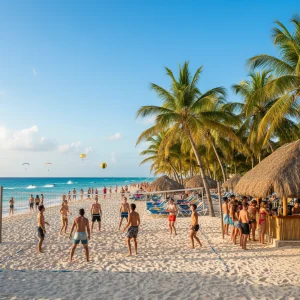 Punta Cana beach in March