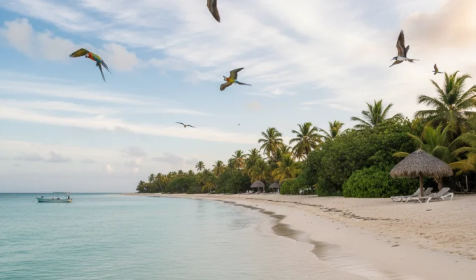 Punta Cana beach in October