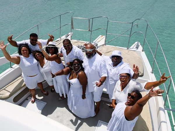 Treneeka's 50th birthday celebration on private boat